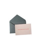 JE NE PORTE PAS DE CULOTTE Kinky Card